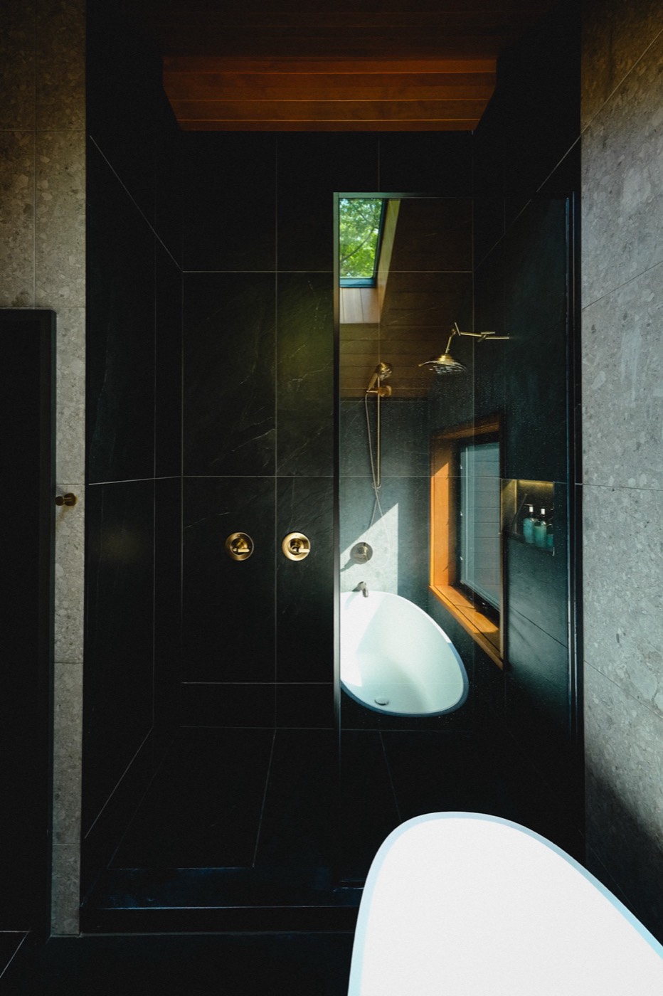 Black Oak Lodge sunset view from the escarpment